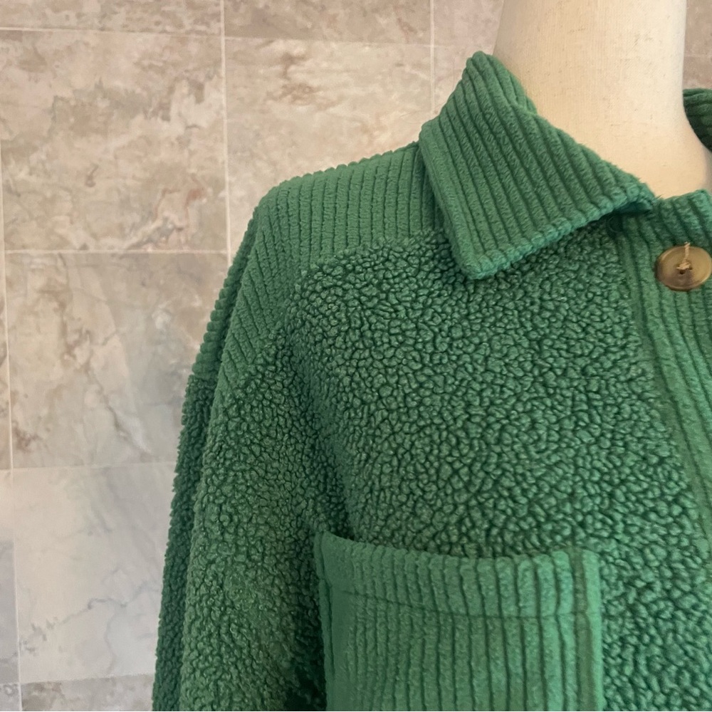 For the Republic Fleece Button Up Jacket - Picture 4 of 7